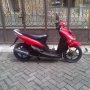 Jual Yamaha mio Smile 2010 Merah Plat DKI