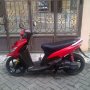 Jual Yamaha mio Smile 2010 Merah Plat DKI