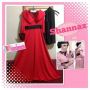 SHANNAZ DRESS MERAH