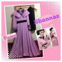 SHANNAZ DRESS LAVENDER