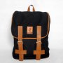 Jual Ransel Canvas Original Fintagio Black NEW 