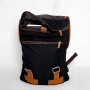 Jual Ransel Canvas Original Fintagio Black NEW 