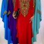 Kaftan Bordir Permata Mewah