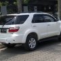 Jual Toyota Fortuner 2.7V 2010 Putih