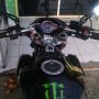 Jual BU Vixion 2013 Full Black mulus B DKI