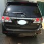 Jual TOYOTA FORTUNER 2.7G LUX AT HITAM MET ORISINIL