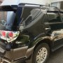 Jual TOYOTA FORTUNER 2.7G LUX AT HITAM MET ORISINIL