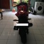 JUAL NINJA 250 FI RED MINT CONDITION FULL AKSESORIS