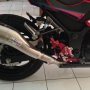 JUAL NINJA 250 FI RED MINT CONDITION FULL AKSESORIS