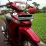 Jual Yamaha vega zr 2010 merah maroon