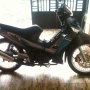 Jual Honda Supra 125 thn 2010 hitam modif