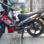 Jual cepat supra x 125 merah hitam