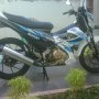 Jual Satria Fu 150 Th 2014 putih orisinal