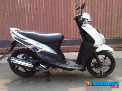 Jual yamaha mio sporty putih th 2010 - Motor