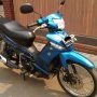 Dijual yamaha vega zr th 2010 warna biru mulus