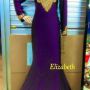 Kaftan Tears elizabeth purple