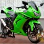 Jual kawasaki ninja 250 (GREEN)