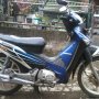 Jual Honda Supra X 125 D biru plat D