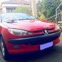 Jual Peugeot 206 AT Merah