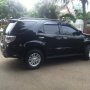 Jual Toyota Fortuner Diesel A/T 2012 Hitam