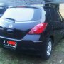 Jual Nissan Latio 2007 Hitam A/T Mulus Orisinil 