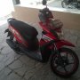 Jual Honda Beat Merah Mei 2013 Km under 2000 sangat mulus