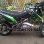 Jual Kawasaki Dtracker 150 th 2011 Black mulus