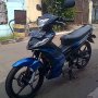 Jual yamaha jupiter mx 135 2009 biru pajak panjang low km