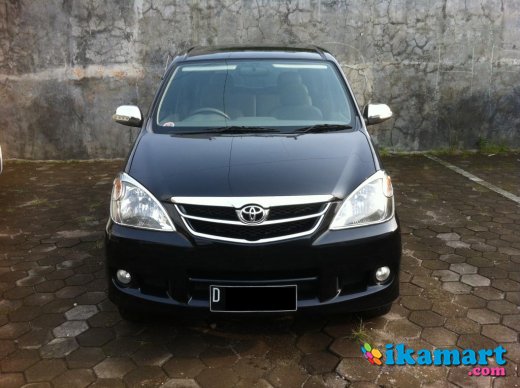 Jual Toyota Avanza  G  VVTi  Manual 2008  Hitam Metalik Mobil 