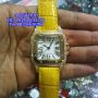 CARTIER Santos 100 for Ladies (YLW) for Lades