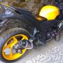 Jual Honda CBR 250cc th.2012 kuning hitam modif simple