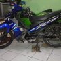 Jual Yamaha Vega ZR 2009 Biru Hitam Mulus