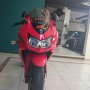 Jual Kawasaki Ninja 250 merah 2011 mulus terawat