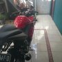 Jual Kawasaki Ninja 250 merah 2011 mulus terawat