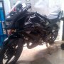 JUAL NINJA RR FACELIFT 2012 HITAM Plat DKI