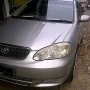 JUAL TOYOTA ALTIS G AT 2002 SILVER MULUS