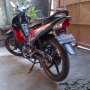 Jual Honda Supra X 125 CW 2010 merah hitam