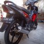 Jual Honda Supra X 125 CW 2010 merah hitam