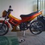 Jual satria fu 2008 merah marun banyak bonus