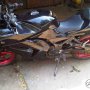 JUAL OVER KREDIT NINJA 250 HITAM 2009 