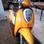 Jual Honda Scoopy 2010 Putih orange Modif Road Race