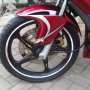 yamaha jupiter MX 2006 merah modifikasi plat B tangerang kota