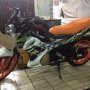 Jual Satria fu tahun 2012 Hijau putih