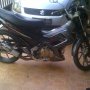 JUAL satria fu 2010 hitam silver