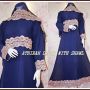 ATHIRAH DRESS BLUE Mix