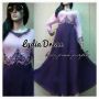 Lydia dress baby pink purple