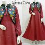 Khanza dress red