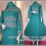 HABIBAH DRESS WITH SHAWL DARK TURQOISE