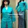 Kurung kebaya Dania turquoise