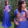 Raisa dress blue